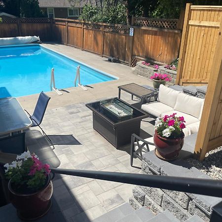 Bright Poolside Walkout Two Bedroom Basement Suite In The Okanagan Penticton Exteriér fotografie
